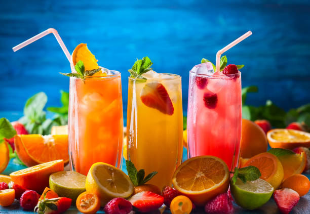 River Sunset Mocktail